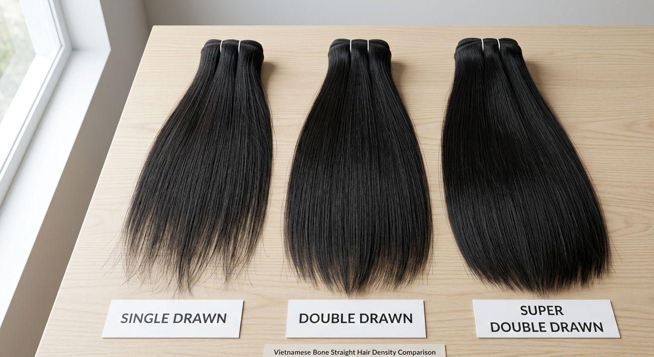 types of vietnamese bone straight hair