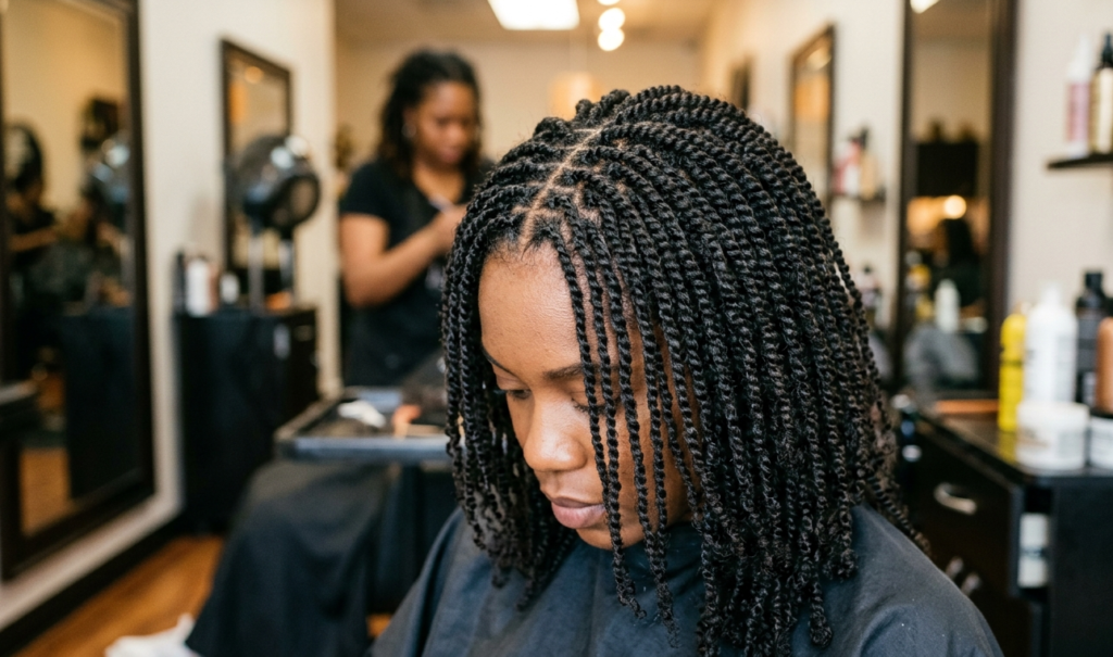 Mini twists afro kinky