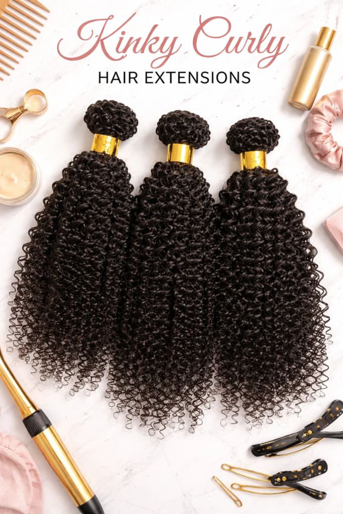 Kinky Curly Hair Extensions