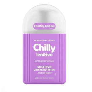 Chilly feminine wash Lenitivo 200ml bottle for soothing sensitive intimate hygiene