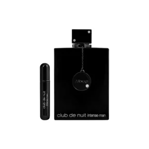 Armaf Club De Nuit Intense Man EDP black matte perfume bottle for long lasting masculine scent