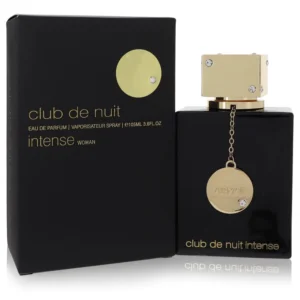 Armaf Club De Nuit Intense Woman EDP 105ml black and gold square perfume bottle for dark romantic fragrance