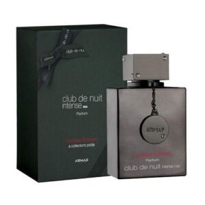 Armaf Club De Nuit Intense Man Limited Edition Parfum 105ml matte black bottle with collector's presentation box for premium masculine scent