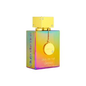 Armaf Club De Nuit Untold 105ml iridescent holographic perfume bottle for luxury scent