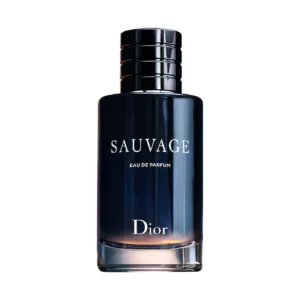 Dior Sauvage Eau De Parfum 100ml iconic midnight blue gradient glass bottle for a premium fresh spicy amber vanilla men's fragrance