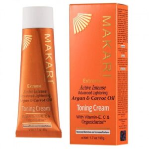 Makari Extreme Active Intense Tone Boosting Face Cream with argan and carrot oil