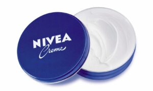 Nivea Creme blue tins and jars in various sizes for intense skin moisturizing