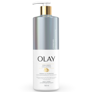 Olay Firming & Hydrating Collagen and B3 body lotion 17oz pump bottle for youthful skin
