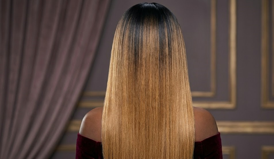 Ombre bone straight 1