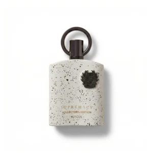 Afnan Supremacy Collectors Edition EDP 100ml heavy glass bottle with black accents for a premium fruity woody men's fragrance