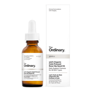 The Ordinary Rosehip Oil 100 percent organic cold pressed 30ml UV protective bottle for anti aging and hydration