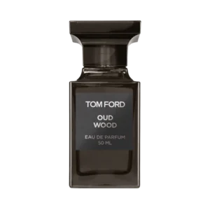 Tom Ford Oud Wood Perfume EDP 100ml dark grey glass bottle for a premium woody and warm spicy fragrance
