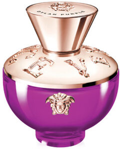 Versace Dylan Purple Pour Femme EDP 100ml vibrant purple amphora glass bottle for a premium fruity floral women's fragrance