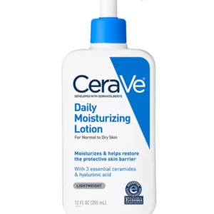 cerave daily moisturizing lotion pump bottle for normal to dry skin