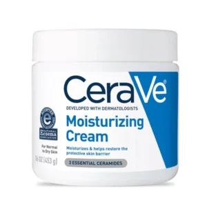 Cerave moisturizing cream tub with 3 essential ceramides for dry skin