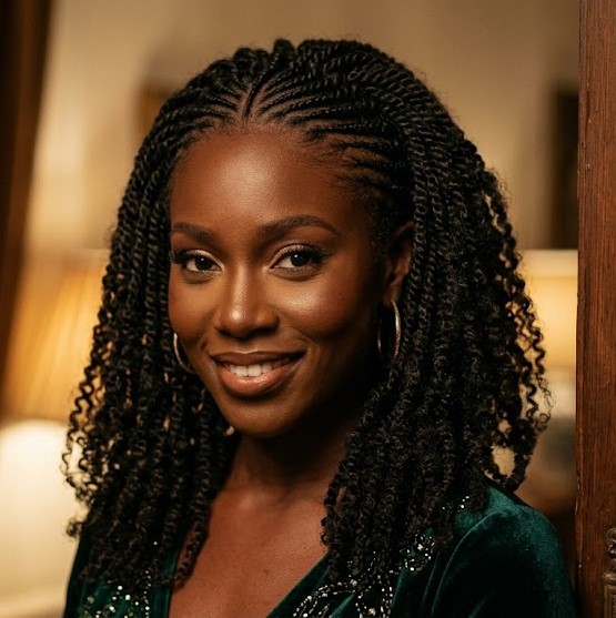 cornrows with micro twists