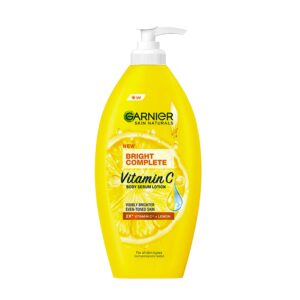 garnier body lotion bright complete vitamin c serum 400ml bottle for radiant skin