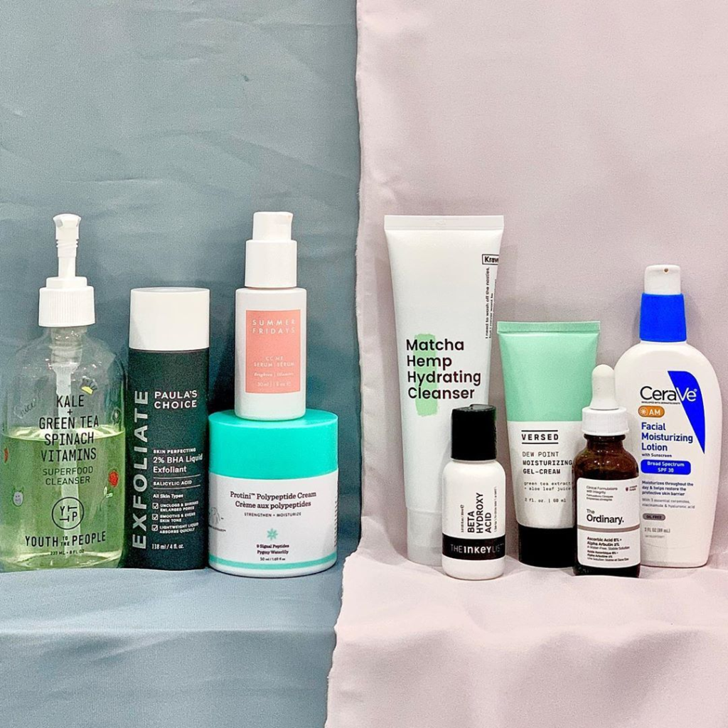 skincare products