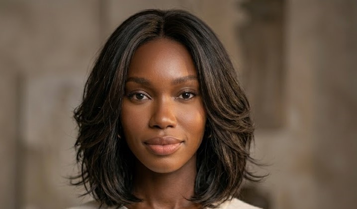 layered bob wig