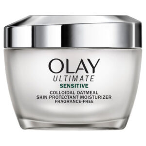 Olay sensitive soothing moisturizer 1.7oz jar for calm and hydrated skin