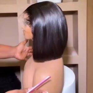 Natural Color Vietnamese Bone Straight 13×4 Frontal Bo2