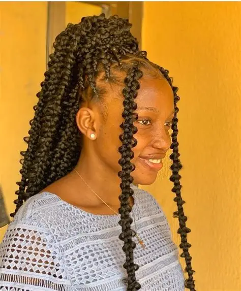 Butterfly Box Braids Styles