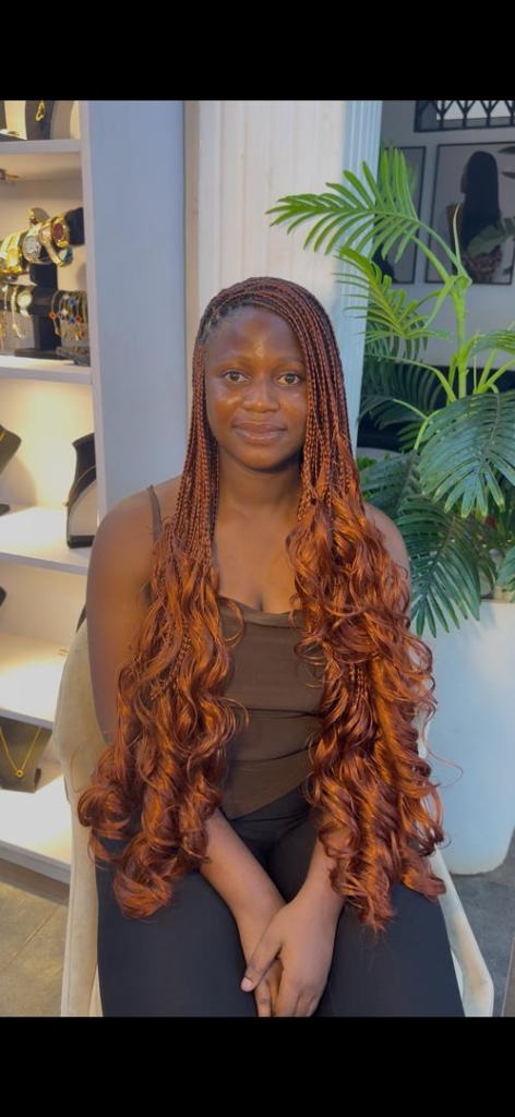 French Curls Braids