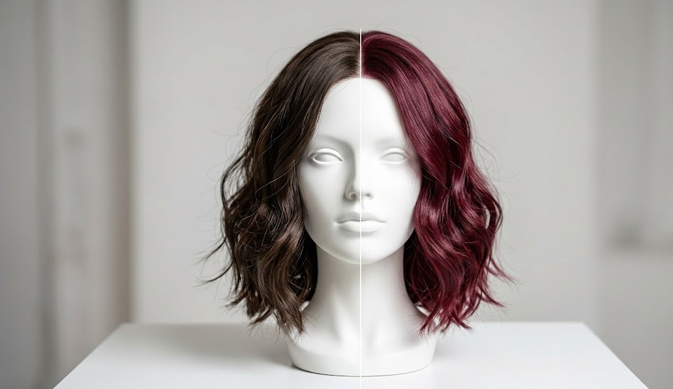 human hair colouring