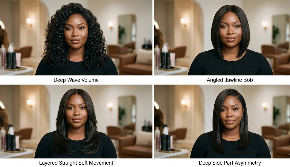 plus size wig styles